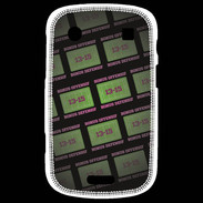Coque Blackberry Bold 9900 Dégradé Bonus Offensif-défensif Noir