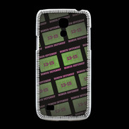 Coque Samsung Galaxy S4mini Dégradé Bonus Offensif-défensif Noir