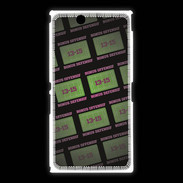 Coque Sony Xpéria Z Ultra Dégradé Bonus Offensif-défensif Noir