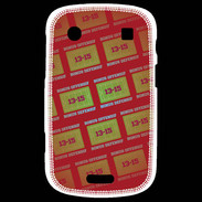 Coque Blackberry Bold 9900 Dégradé Bonus Offensif-défensif Rouge