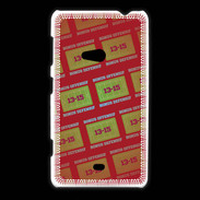 Coque Nokia Lumia 625 Dégradé Bonus Offensif-défensif Rouge