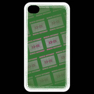 Coque iPhone 4 / iPhone 4S Dégradé Bonus Offensif-défensif Vert