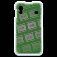 Coque Samsung ACE S5830 Dégradé Bonus Offensif-défensif Vert