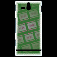 Coque Sony Xperia U Dégradé Bonus Offensif-défensif Vert