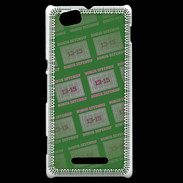 Coque Sony Xperia M Dégradé Bonus Offensif-défensif Vert