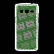 Coque Samsung Galaxy Express2 Dégradé Bonus Offensif-défensif Vert