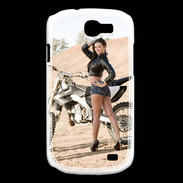 Coque Samsung Galaxy Express Moto cross sexy 