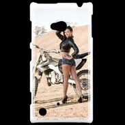 Coque Nokia Lumia 720 Moto cross sexy 