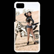 Coque Blackberry Z10 Moto cross sexy 