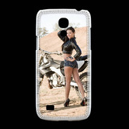 Coque Samsung Galaxy S4mini Moto cross sexy 