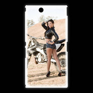 Coque Sony Xpéria Z Ultra Moto cross sexy 