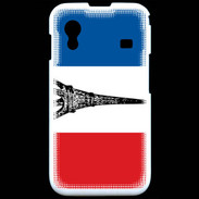 Coque Samsung ACE S5830 Drapeau français et Tour Eiffel