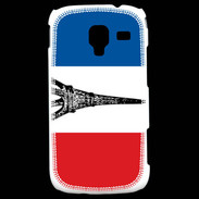 Coque Samsung Galaxy Ace 2 Drapeau français et Tour Eiffel