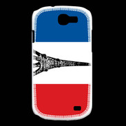 Coque Samsung Galaxy Express Drapeau français et Tour Eiffel