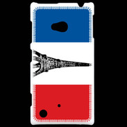 Coque Nokia Lumia 720 Drapeau français et Tour Eiffel