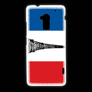 Coque HTC One Max Drapeau français et Tour Eiffel