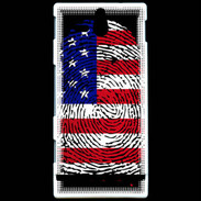 Coque Sony Xperia U Empreintes digitales USA