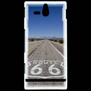 Coque Sony Xperia U Route 66 
