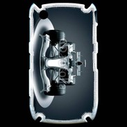 Coque Blackberry 8520 Formule 1 en noir et blanc 50