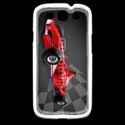 Coque Samsung Galaxy S3 Formule 1 et drapeau à damier 50