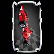 Coque Blackberry 8520 Formule 1 et drapeau à damier 50