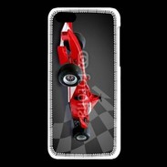 Coque iPhone 5C Formule 1 et drapeau à damier 50