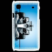 Coque Samsung Galaxy S Formule 1 sur fond bleu