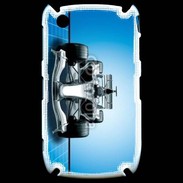 Coque Blackberry 8520 Formule 1 sur fond bleu