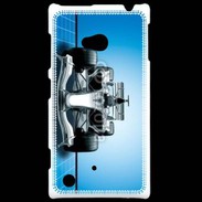 Coque Nokia Lumia 720 Formule 1 sur fond bleu