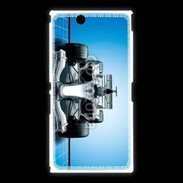 Coque Sony Xpéria Z Ultra Formule 1 sur fond bleu