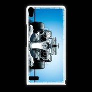 Coque Huawei Ascend P6 Formule 1 sur fond bleu