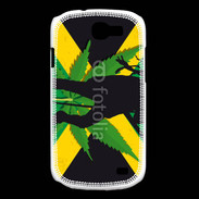 Coque Samsung Galaxy Express Rasta Jamaïca Vert et Jaune