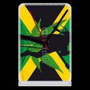 Pendule de bureau Rasta Jamaïca Vert et Jaune