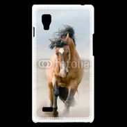 Coque LG Optimus L9 Portrait de cheval 55