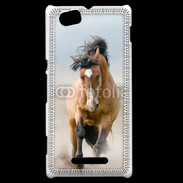 Coque Sony Xperia M Portrait de cheval 55