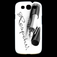 Coque Samsung Galaxy S3 Respect en écriture