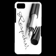 Coque Blackberry Z10 Respect en écriture