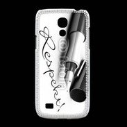 Coque Samsung Galaxy S4mini Respect en écriture