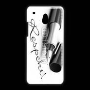 Coque HTC One Mini Respect en écriture