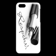 Coque iPhone 5C Respect en écriture