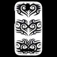 Coque HTC One SV Tatouage tribal 55