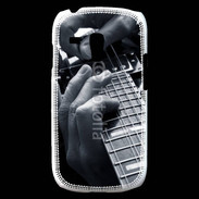 Coque Samsung Galaxy S3 Mini Musicien de blues à la guitare
