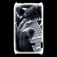 Coque Sony Xperia Typo Musicien de blues à la guitare