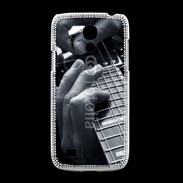 Coque Samsung Galaxy S4mini Musicien de blues à la guitare