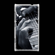 Coque Nokia Lumia 520 Musicien de blues à la guitare