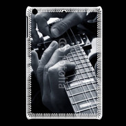 Coque iPadMini Musicien de blues à la guitare