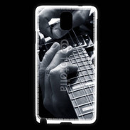 Coque Samsung Galaxy Note 3 Musicien de blues à la guitare