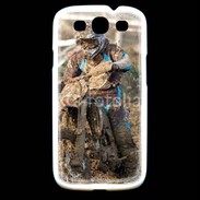 Coque Samsung Galaxy S3 Moto cross dans la boue 15