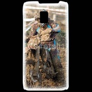 Coque LG P990 Moto cross dans la boue 15