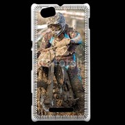 Coque Sony Xperia M Moto cross dans la boue 15